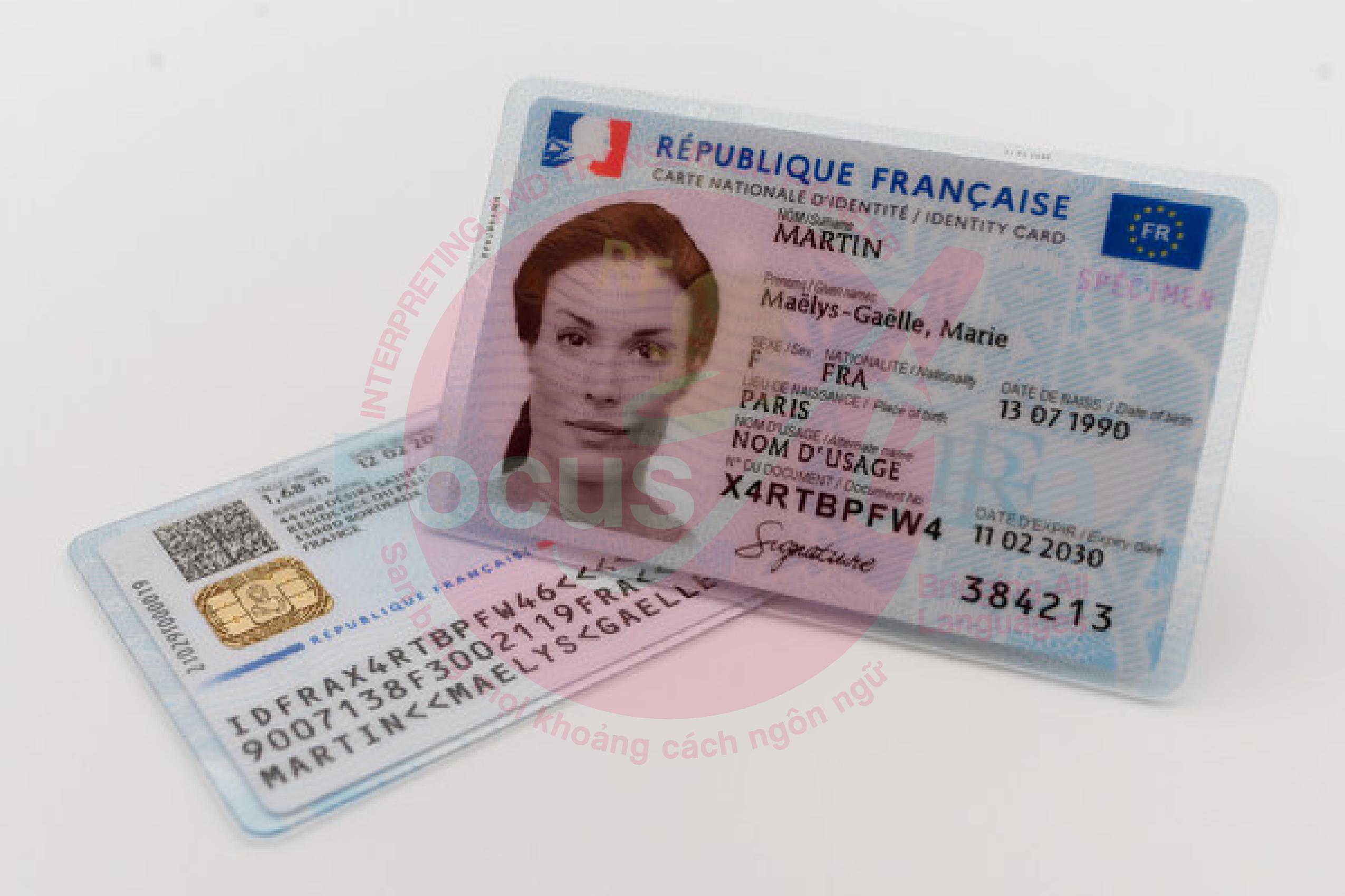 France's Identity Card