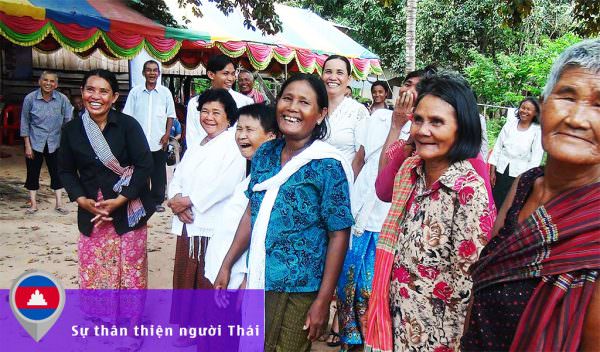 Sự thân thiện của người Thái