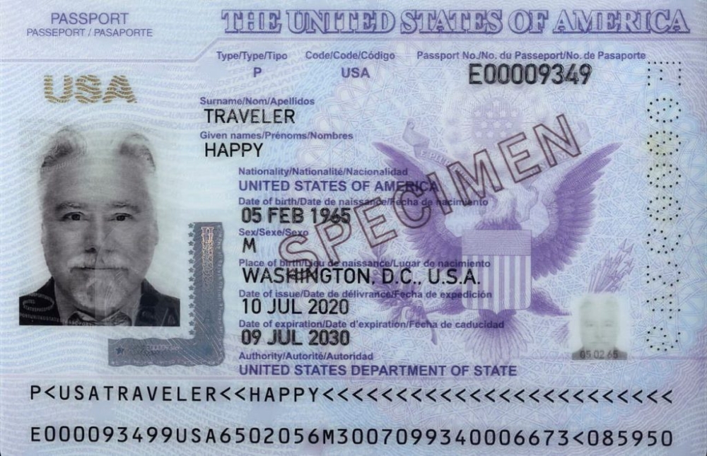 Dịch công chứng hộ chiếu Mỹ USA US sang tiếng Việt 