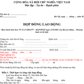 Hop Dong Lao Dong